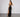 Cowl-Neck Evening Dress with a Split Detail Secondary image