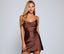 Keep It Sleek Satin Mini Dress - Lady Occasions
