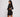 Knit Fitted Mini Dress with a Round Neck Secondary image