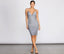 Colorful Expressions Two-Tone Glitter Midi Dress - Lady Occasions