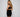 Knit Sleeveless Mini Dress with a V-Neck Secondary image