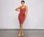Ribbed Midi Dress with a Scoop Neck