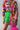 Geometric-Print Paneled Collared Blouse Secondary image
