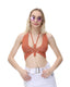 Cocoa Butterfly Crochet Top