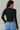 Fitted Bell-Sleeve Cropped Cardigan Secondary image