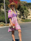 Boho Dress with Ruffle Details