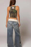 Wide-Leg Y2K Retro Jeans