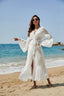 Chiffon Bell-Sleeve Cover-Up
