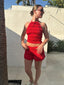 Layered Co-Ord Set with Pleat Details
