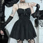 Dress Backless Mini Dress Black / S