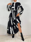 Ruffled Dress with a Waist Tie