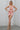 Pink Plunging-V Satin Dress Secondary image
