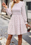 Floral Smocked Long Dress