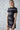 Striped Faux-Leather Fitted Dress Secondary image