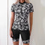 Short Sleeve Rash Guard Bikini Two Piece Set Black / S