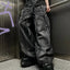 Dark Vintage Cleaning Trousers Black Grey / S