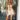 A-Line Wrap-Style Mini Dress with Pleat Details Secondary image