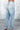 Blue High-Rise Fitted Light-Wash Jeans Secondary image