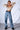 Puff-Sleeve Cropped Crop Top with a Button Front Secondary image