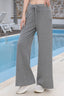 Wide-Leg High-Rise Knit Pants