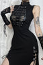 Strappy Sheer Gothic Dress