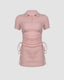 Bodycon Dress with Ruched Details