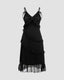 Strappy Asymmetric Maxi Dress