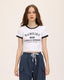 T-Shirt with Lettering Details