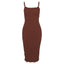 Strappy Open-Back Smocked Dress with Ruffle Details