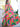 Printed Plunging-V Dress with an Open Back Secondary image