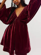 Velvet Mini Dress