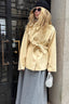 Tie-Waist Wool Coat