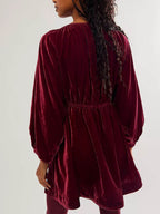 Velvet Mini Dress
