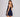 Plunging-V Spaghetti-Strap Dress with Zip Details Secondary image