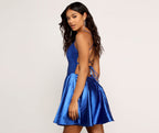Satin Skinny Dress