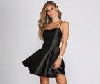 Satin Skinny Dress