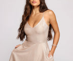 Glitter Evening Dress