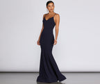 Mermaid Cross-Back Dress