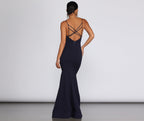 Mermaid Cross-Back Dress