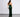Velvet Wrap-Style Evening Dress Secondary image