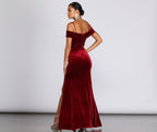 Evening Velvet Dress