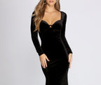 Velvet Evening Dress