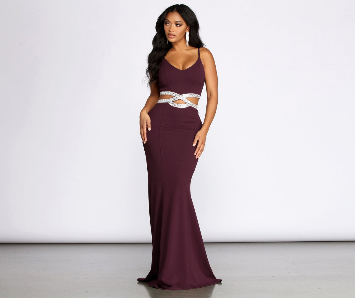 Rhinestone Mermaid Dress