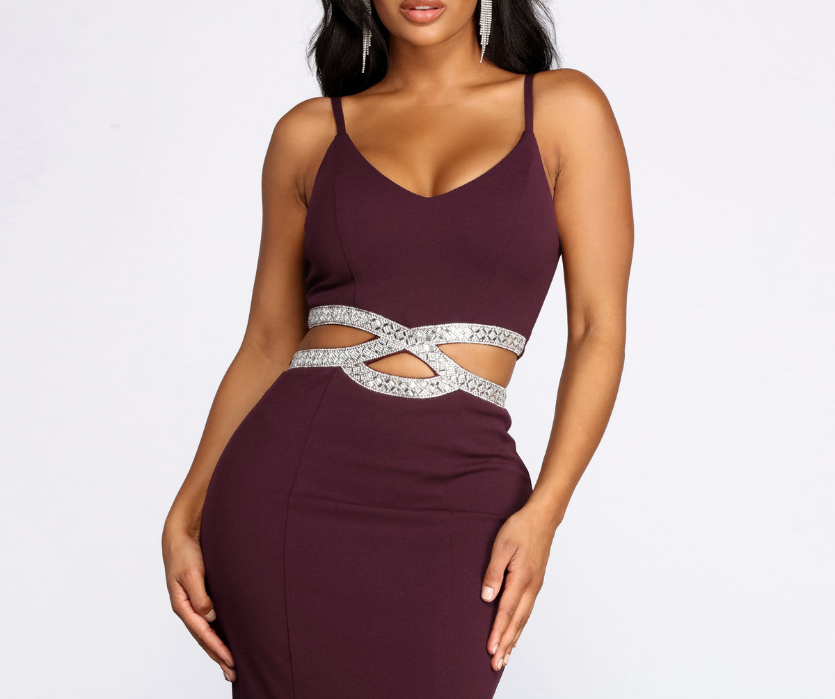 Rhinestone Mermaid Dress