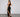 Ruched Evening Dress with a Cowl Neck Secondary image