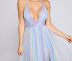 A-Line Dress with Pleat Details