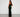 Velvet Evening Dress with a Split Detail Secondary image