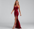 Velvet Mermaid Glitter Dress
