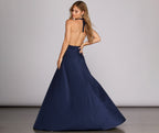 Halterneck Evening Dress