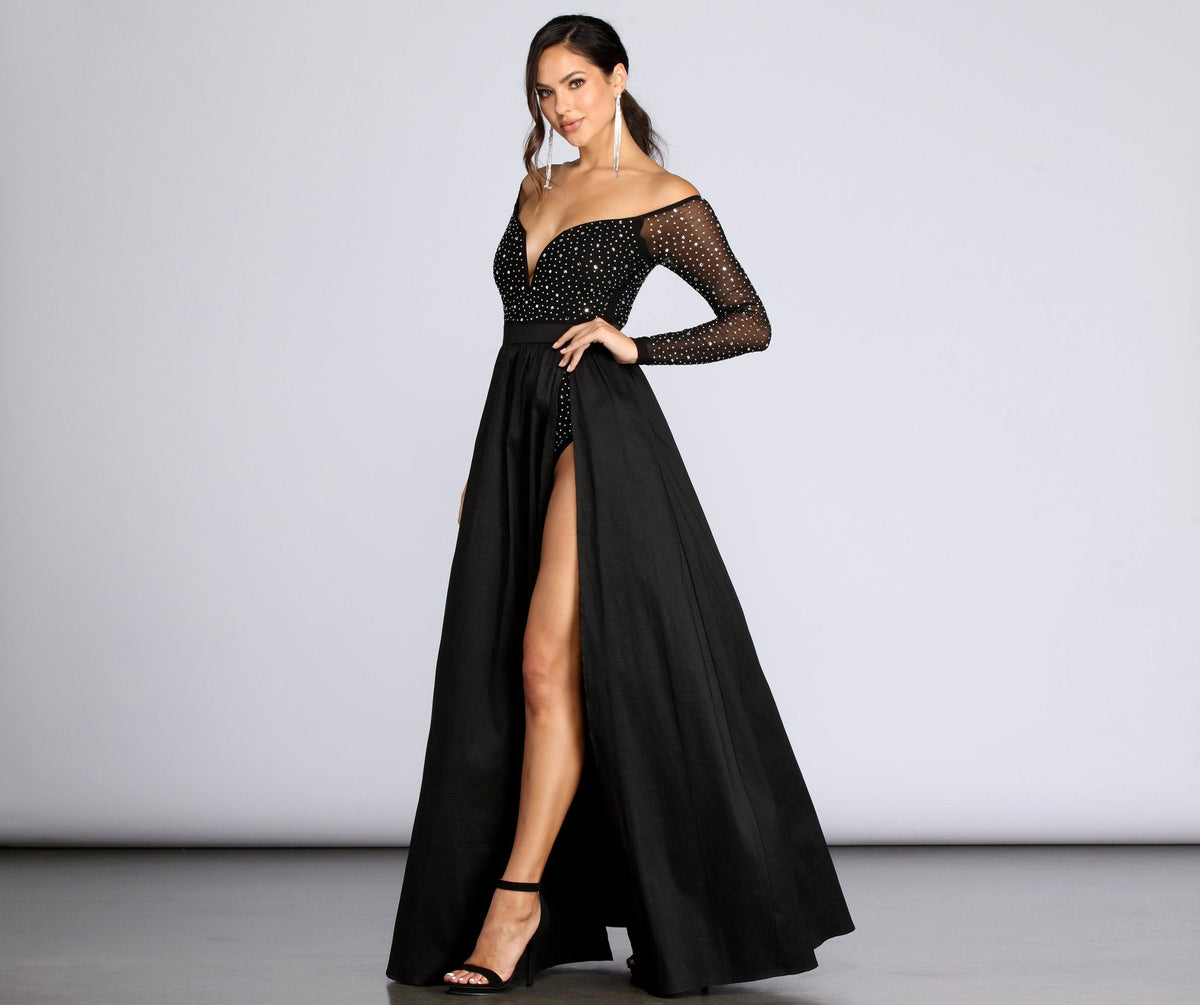 Heatstone Off-Shoulder Dress